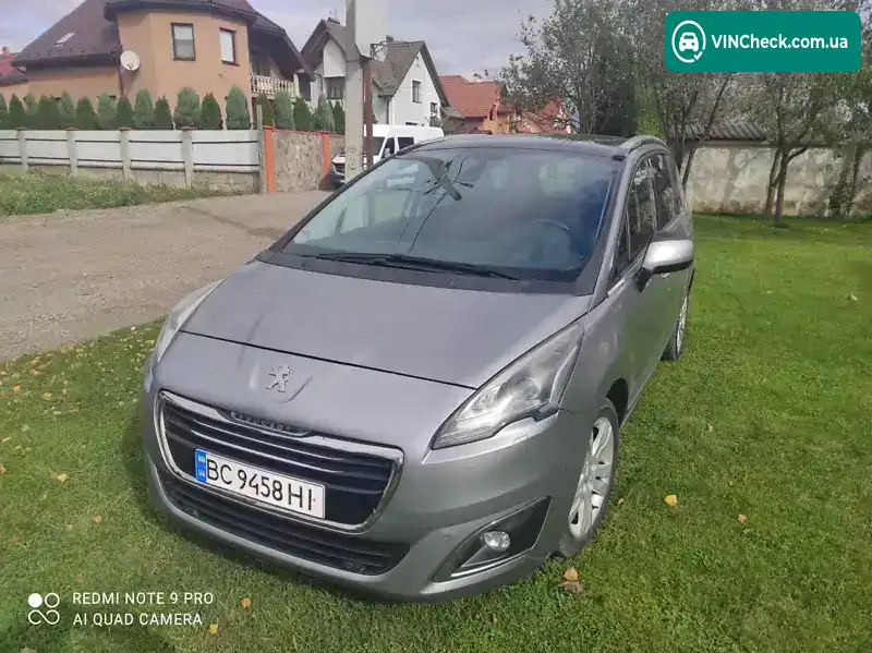 Peugeot 5008 2016, фото з оголошення 1 з 20, VIN VF30EBHZTGS183736