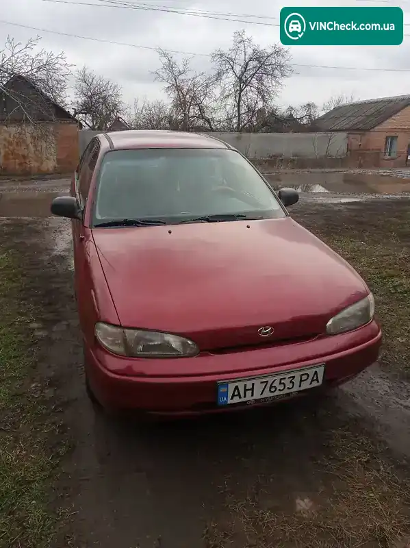 Hyundai Accent 1996, фото з оголошення 1 з 4, VIN KMHVF31NPTU288171