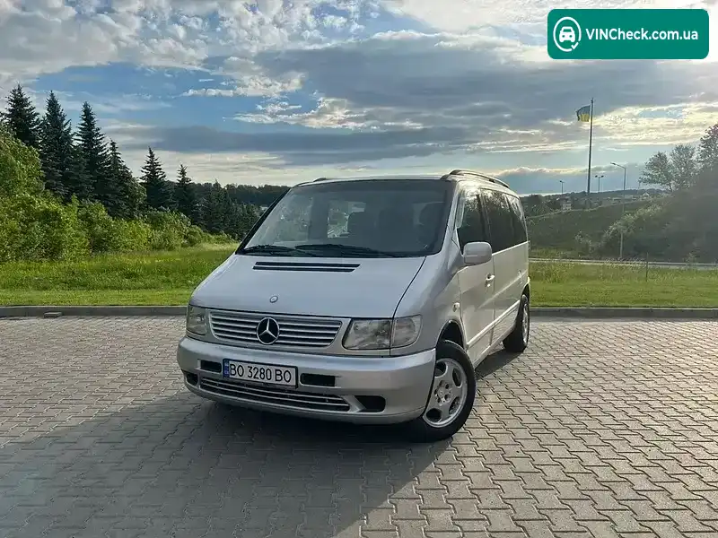 Mercedes-Benz Vito 2002, фото з оголошення 1 з 20, VIN WDF63809413511037