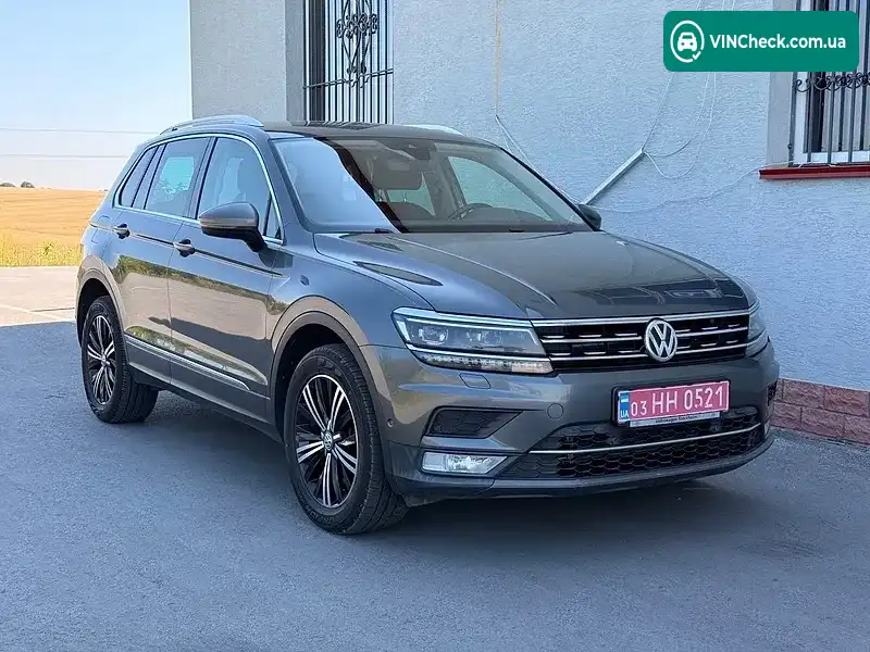 Volkswagen Tiguan 2017, фото з оголошення 1 з 20, VIN WVGZZZ5NZHW398621
