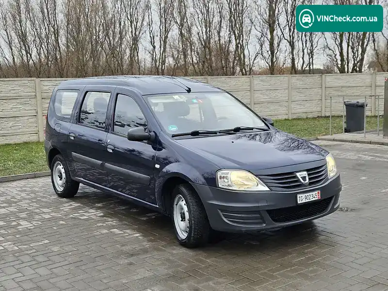Dacia Logan MCV 2012, фото з оголошення 1 з 20, VIN UU1KSDA3H47677064