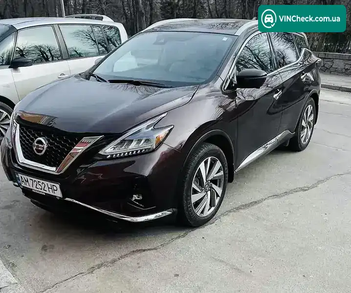 Nissan Murano 2020, фото з оголошення 1 з 12, VIN 5N1AZ2CS2LN166204