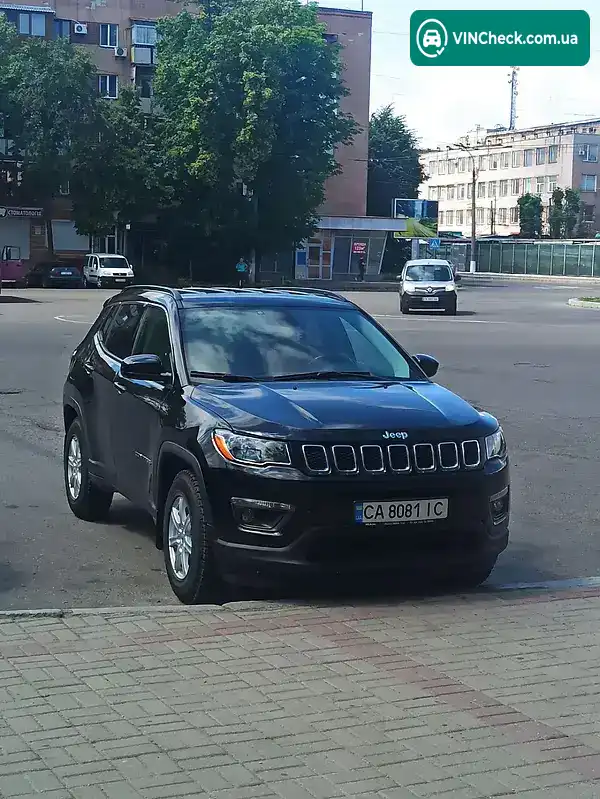 Jeep Compass 2018, фото з оголошення 1 з 20, VIN 3C4NJDBB9JT338655