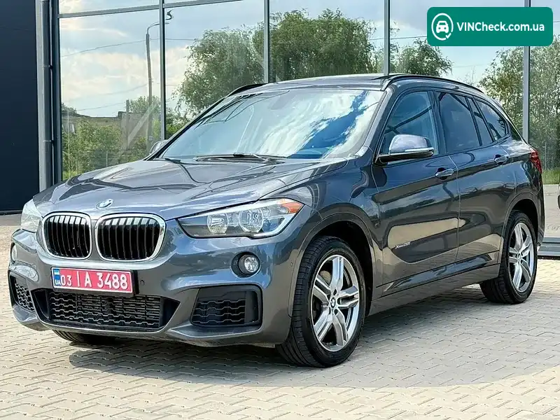 BMW X1 2018, фото з оголошення 2 з 20, VIN WBXHT3C35J5F88165