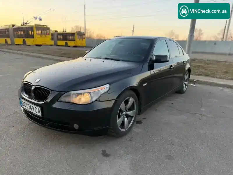 BMW 5 Series 2006, фото з оголошення 1 з 4, VIN WBANE31070B952471