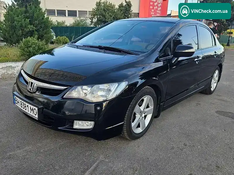 Honda Civic 2008, фото з оголошення 2 з 19, VIN NLAFD76707W000127