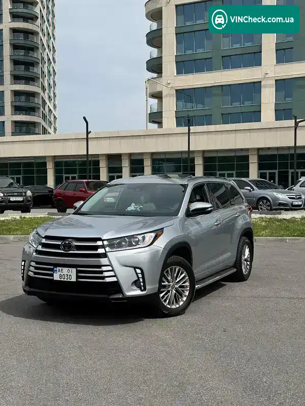 Toyota Highlander 2018, фото з оголошення 1 з 21, VIN 5TDJZRFH4JS544253