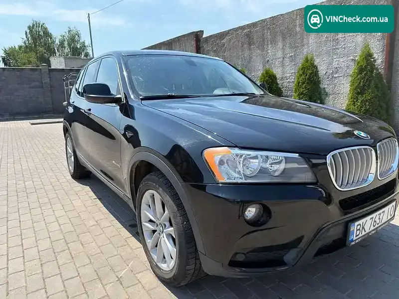 BMW X3 2012, фото з оголошення 1 з 20, VIN 5UXWX9C55D0A22018