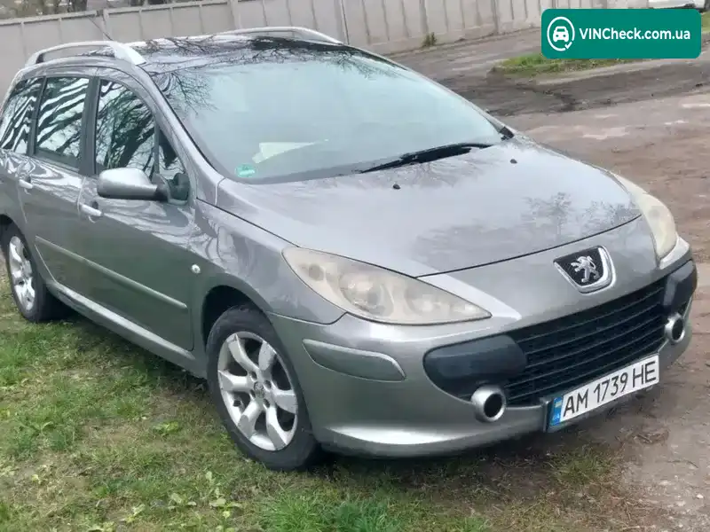 Peugeot 307 2007, фото з оголошення 2 з 7, VIN VF33H9HZC85055567