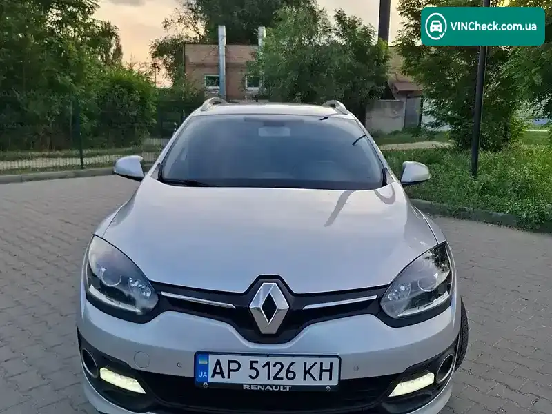 Renault Megane 2016, фото з оголошення 2 з 17, VIN VF1KZ890H55763053