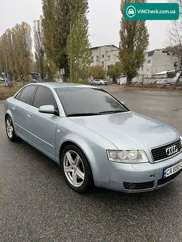 Audi A4 2002, фото з оголошення 1 з 12, VIN WAUZZZ8E23A117124