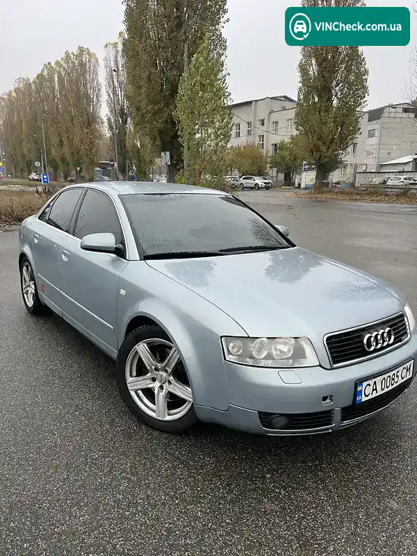 Audi A4 2002, фото з оголошення 2 з 12, VIN WAUZZZ8E23A117124