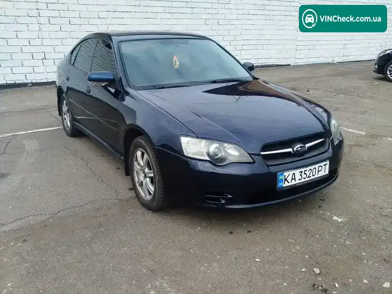 Subaru Legacy 2004, фото з оголошення 1 з 18, VIN JF1BL5LL54G006102