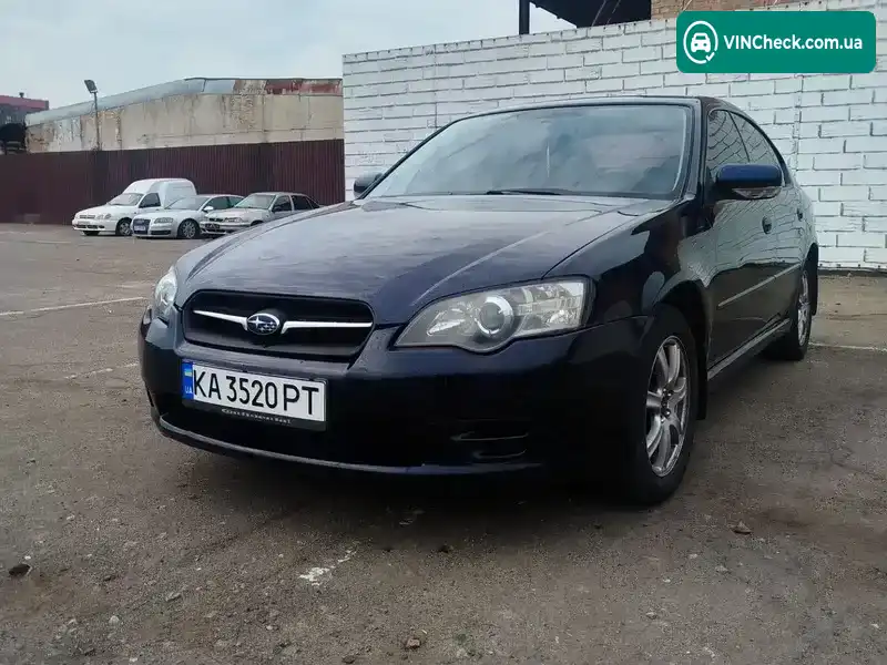Subaru Legacy 2004, фото з оголошення 2 з 18, VIN JF1BL5LL54G006102