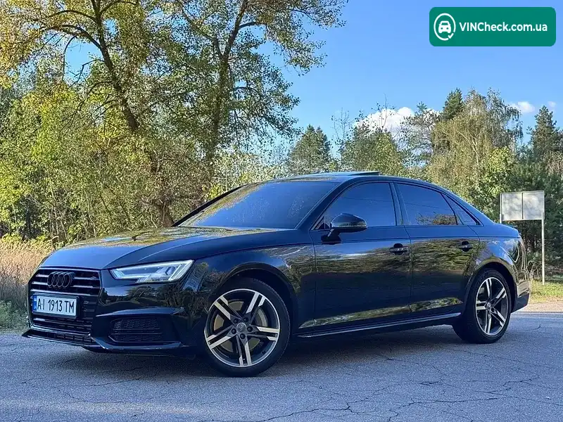 Audi A4 2017, фото з оголошення 2 з 14, VIN WAUENAF4XJA076468