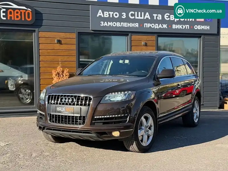 Audi Q7 2013, фото з оголошення 1 з 20, VIN WA1LMAFE3DD011593