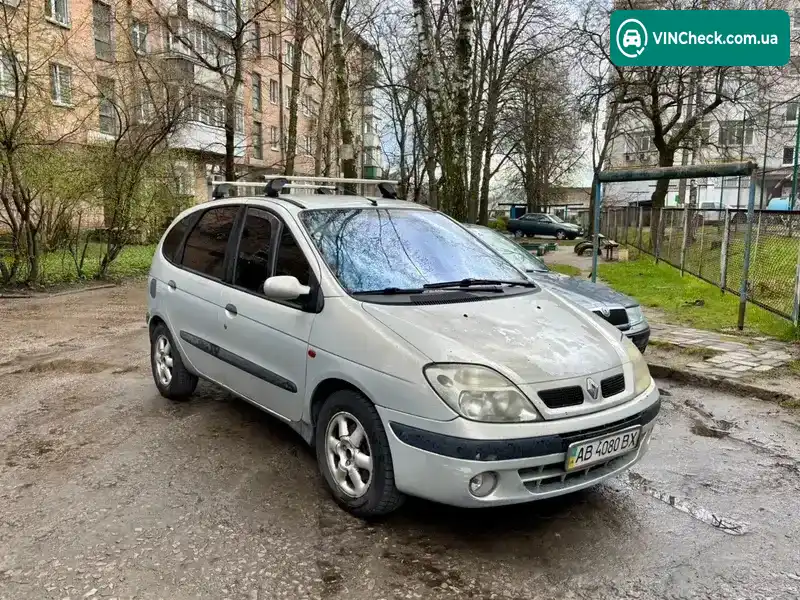 Renault Scenic 1999, фото з оголошення 1 з 10, VIN VF1JA04N221547532