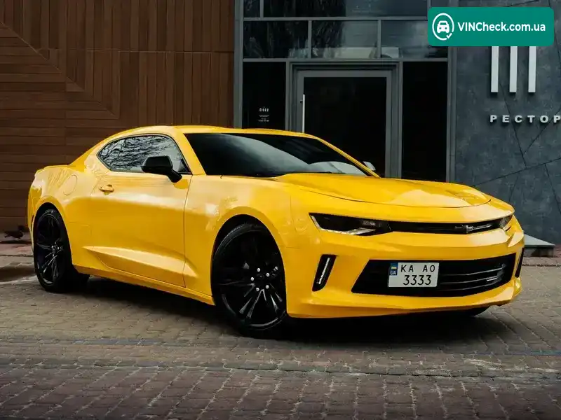 Chevrolet Camaro 2016, фото з оголошення 2 з 21, VIN 1G1FD1RX8G0169769