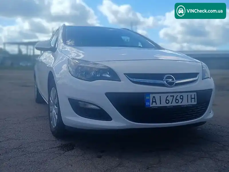 Opel Astra 2014, фото з оголошення 1 з 20, VIN W0LPD8EK4E8061225