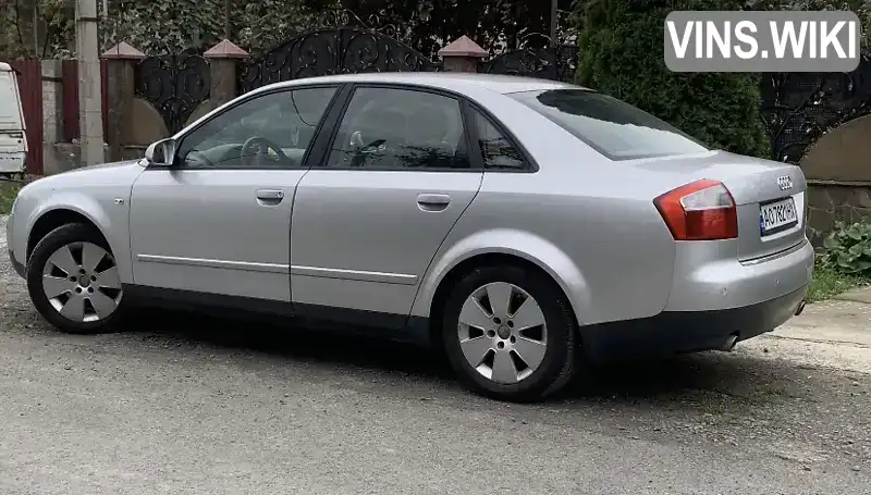 Audi A4 2002, фото з оголошення 2 з 8, VIN WAUZZZ8E43A120364
