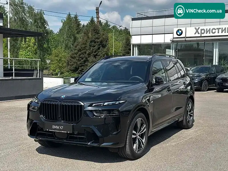 BMW X7 2025, фото з оголошення 1 з 20, VIN WBA21EN0309074419