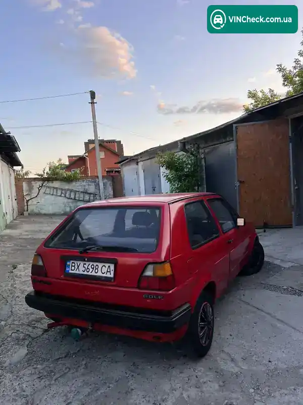Volkswagen Golf 1987, фото з оголошення 2 з 20, VIN WVWZZZ19ZHB891503