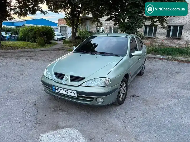 Renault Megane 2002, фото з оголошення 1 з 13, VIN VF1LA0W0E27548423