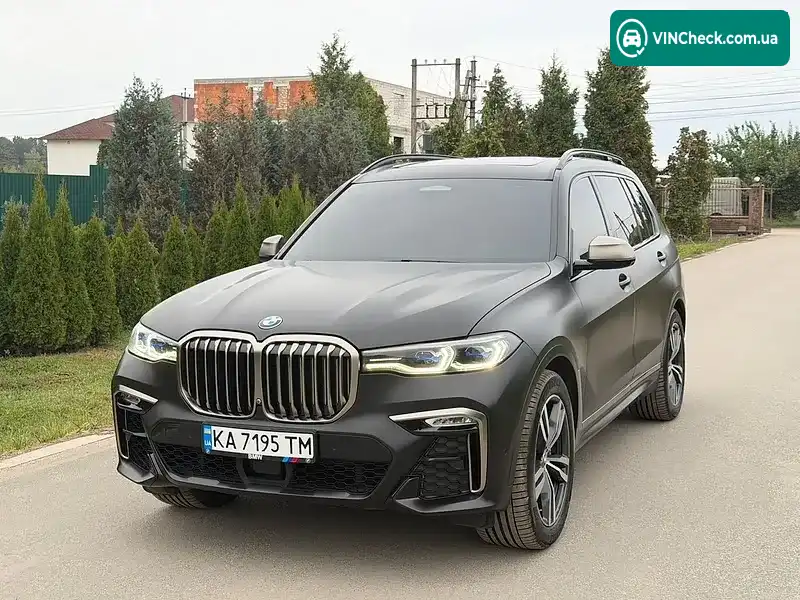 BMW X7 2020, фото з оголошення 2 з 20, VIN WBACW010809C50284