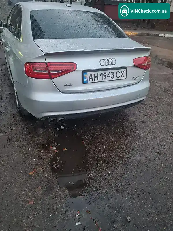 Audi A4 2013, фото з оголошення 1 з 11, VIN WAUFFAFL0EN021289