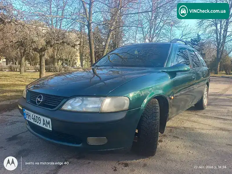 Opel Vectra 1998, фото з оголошення 2 з 15, VIN W0L0JBF35W7112360