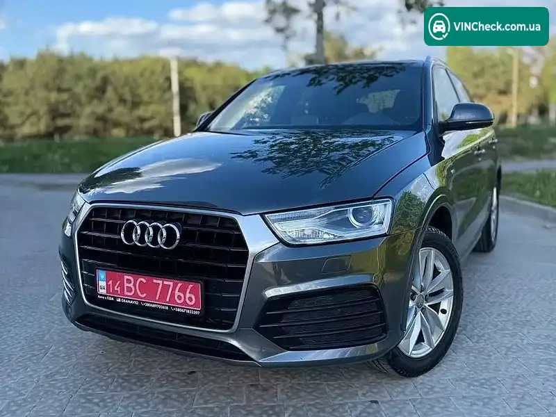 Audi Q3 2018, фото з оголошення 1 з 20, VIN WA1BCCFS4JR010659