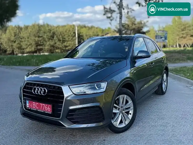 Audi Q3 2018, фото з оголошення 2 з 20, VIN WA1BCCFS4JR010659