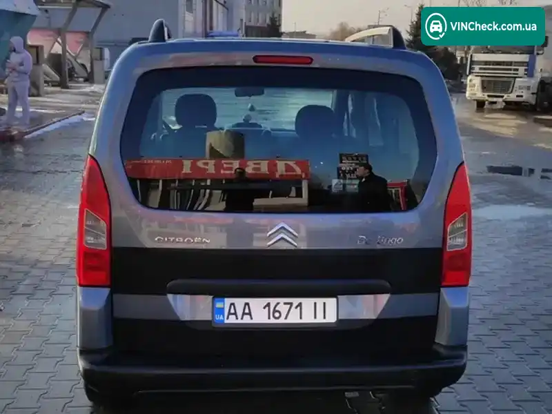 Citroen Berlingo 2010, фото з оголошення 2 з 10, VIN VF77J9HXCAJ575626