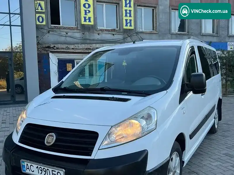 Fiat Scudo 2007, фото з оголошення 1 з 20, VIN ZFA27000064008360