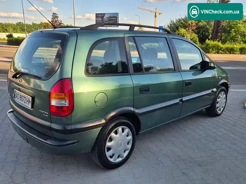 Opel Zafira 2000, фото з оголошення 2 з 21, VIN W0L0TGF75Y2241613