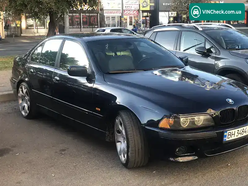 BMW 5 Series 2000, фото з оголошення 2 з 9, VIN WBADN21020GR72507