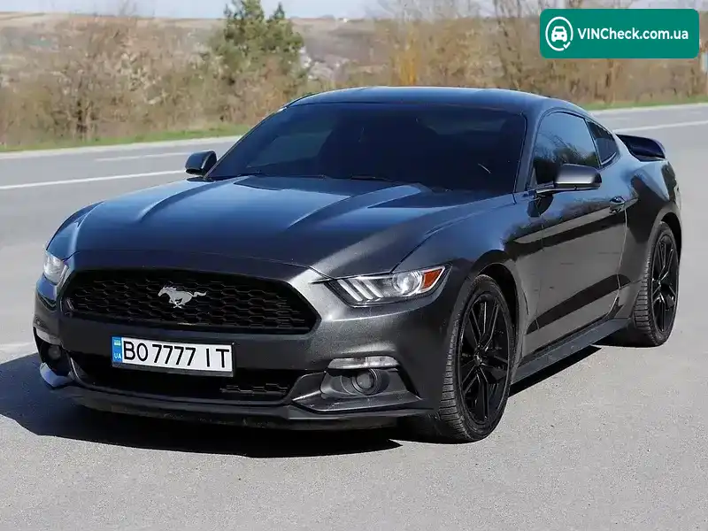 Ford Mustang 2017, фото з оголошення 1 з 21, VIN 1FA6P8TH3H5339250