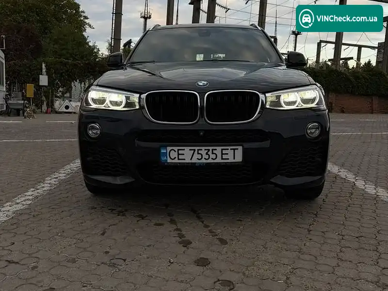 BMW X3 2016, фото з оголошення 1 з 20, VIN 5UXWX7C52G0S17578