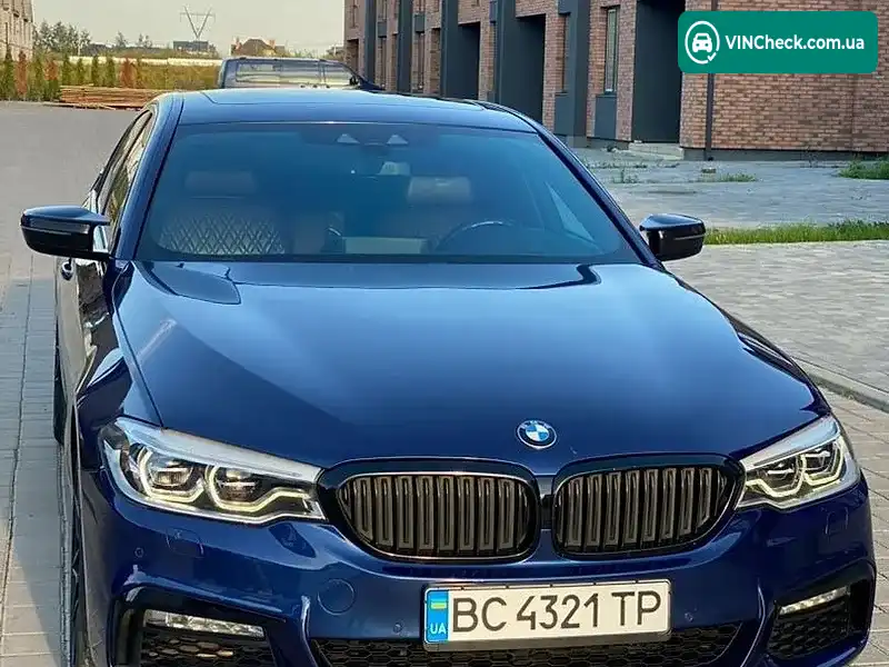 BMW 5 Series 2017, фото з оголошення 1 з 20, VIN WBAJE7C53JWC56671