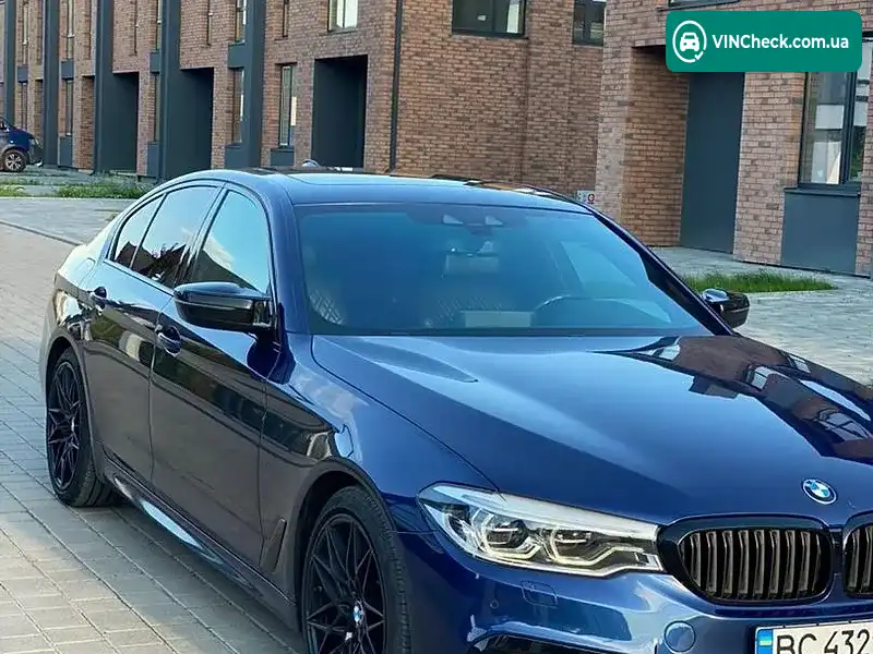 BMW 5 Series 2017, фото з оголошення 2 з 20, VIN WBAJE7C53JWC56671