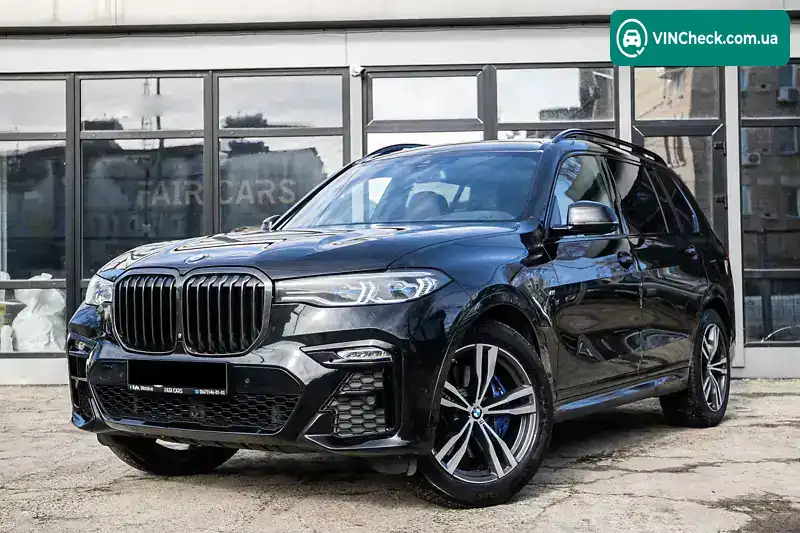BMW X7 2022, фото з оголошення 1 з 21, VIN WBACW010009L28067