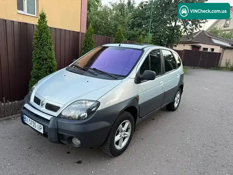 Renault Scenic 2002, фото з оголошення 1 з 10, VIN VF1JAB30E26896884