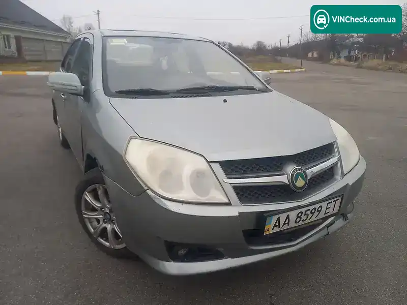 Geely MK 2008, фото з оголошення 2 з 20, VIN LB37634S27L022817