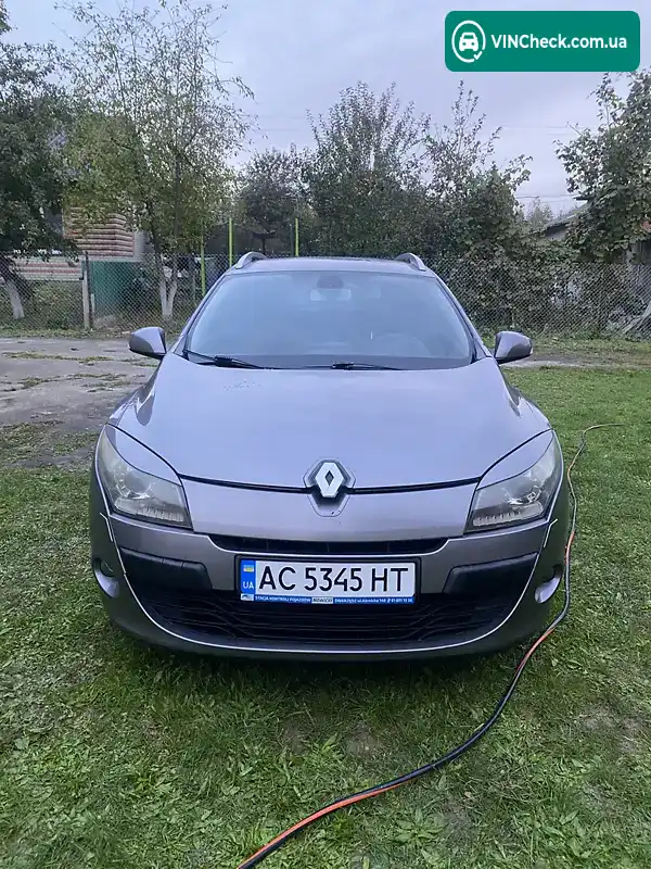 Renault Megane 2009, фото з оголошення 1 з 9, VIN VF1KZ1V0641964493