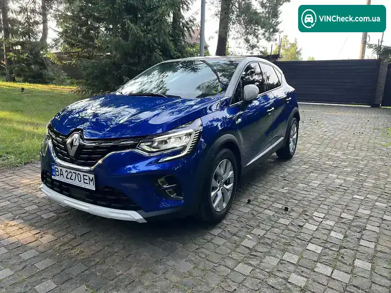 Renault Captur 2021, фото з оголошення 1 з 20, VIN VF1RJB00167659056