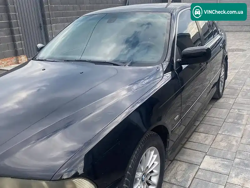 BMW 5 Series 2001, фото з оголошення 2 з 20, VIN WBADT21030GZ05212