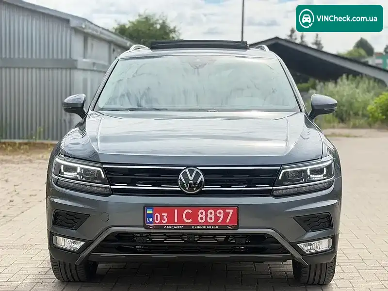 Volkswagen Tiguan 2021, фото з оголошення 2 з 20, VIN 3VV4B7AX2MM143942