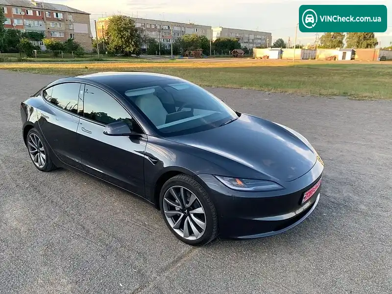 Tesla Model 3 2025, фото з оголошення 1 з 20, VIN 5YJ3E1EA7SF039355
