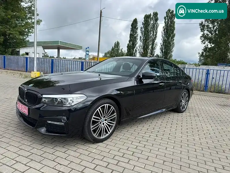BMW 5 Series 2017, фото з оголошення 1 з 20, VIN WBAJA7C30HG905516