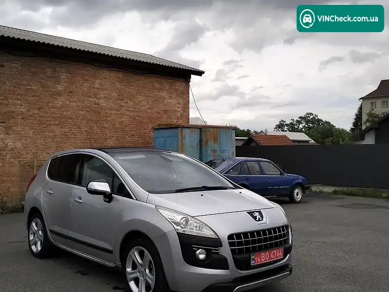 Peugeot 3008 2010, фото з оголошення 1 з 20, VIN VF30U5FVAAS180838